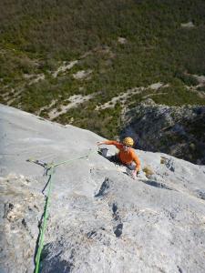 Dans une longueur à Presles